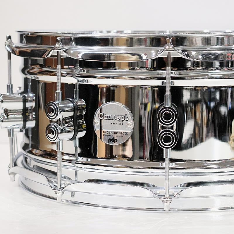 PDSN6514SSCSC_[Concept_Chrome_Steel_Snare_Drum_14''×6_5'']_[Limited_Quantity_Special_Price]_02