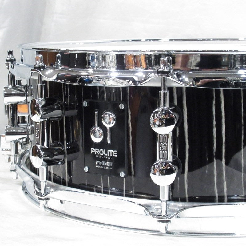 PL-1405SDW_EBS_[PROLITE_Series_Maple_14__x_5____2_3mm_Power_Hoop_-_Ebony_with_White_Stripes]_[Previous_Price_Special]_02