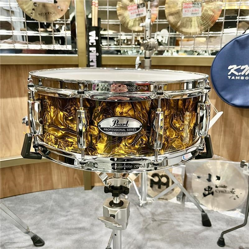 PMX1450SC_#420_[Professional_Series_Maple_14__x_5__-_Golden_Yellow_Abalone]_[Limited_Edition]_[In-Store_Special_Price]_01