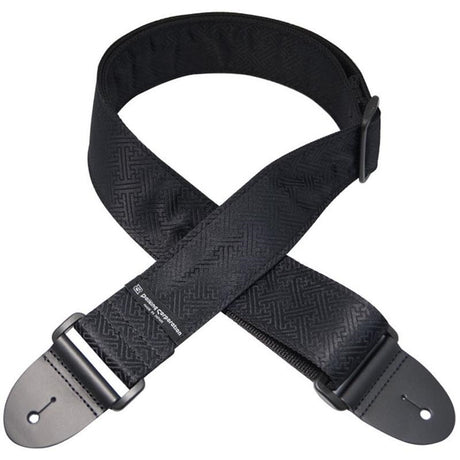 Patterned_Guitar_Strap_DGS-JMO32_SYBK_(Black_Patterned)_01