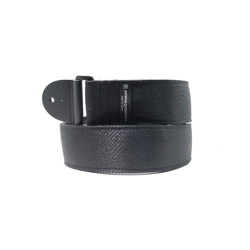 Patterned_Guitar_Strap_DGS-JMO32_SYBK_(Black_Patterned)_02