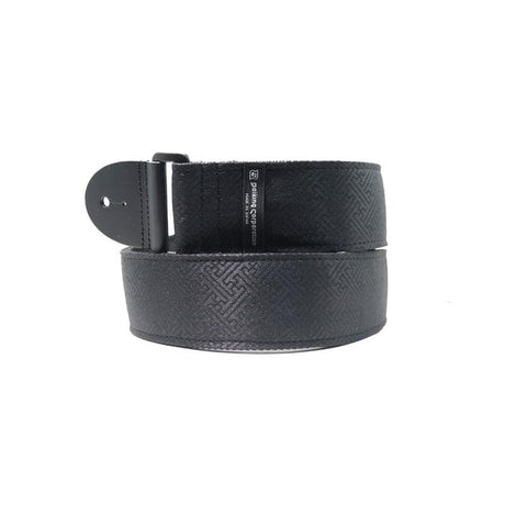 Patterned_Guitar_Strap_DGS-JMO32_SYBK_(Black_Patterned)_02