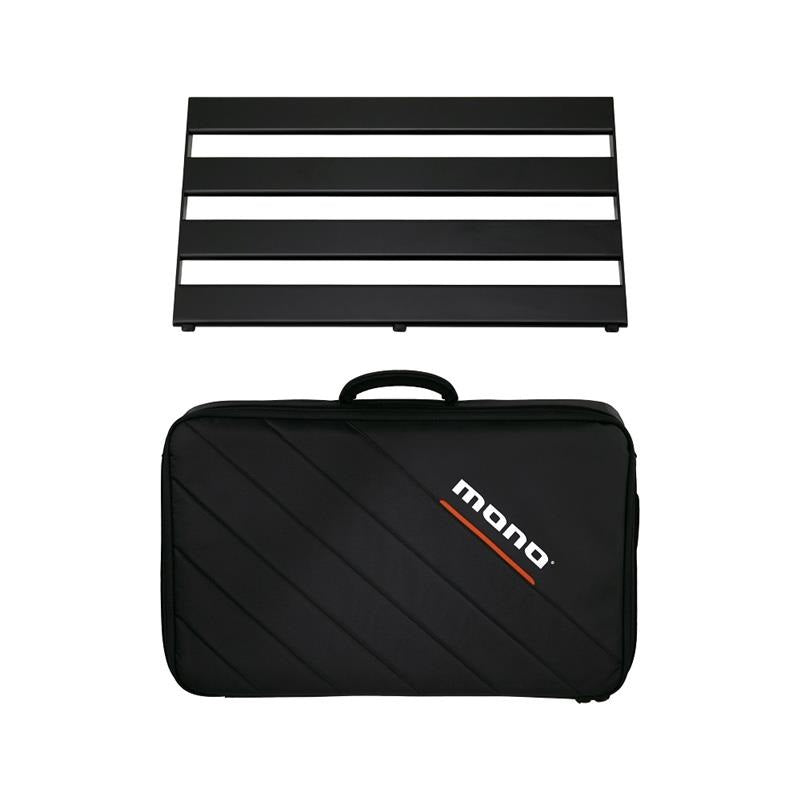 Pedalboard_Rail_Medium，_Black_and_Stealth_Tour_Accessory_Case，_Black_[PFX-PBR-M-BLK-BDL]_01