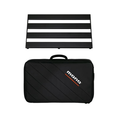 Pedalboard_Rail_Medium，_Black_and_Stealth_Tour_Accessory_Case，_Black_[PFX-PBR-M-BLK-BDL]_01