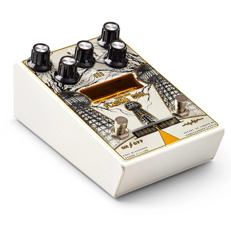 Plasma_Coil_5-Year_Anniversary_Limited_White_Edition_(Game_Changer_Audio)_Distortion_Pedal，_Limited_Edition_Color_02