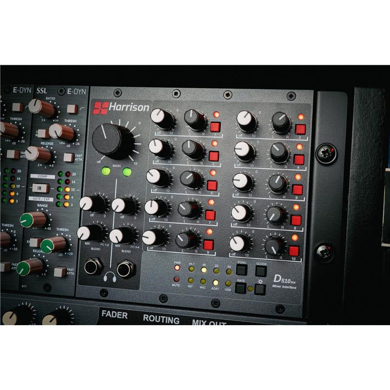 [Pre-order_item，_scheduled_for_release_after_the_end_of_August]_D510MX_(D510r_dedicated_mixer_module)_(Harrison_Audio)_(500_series_module)_(2_slots)_03