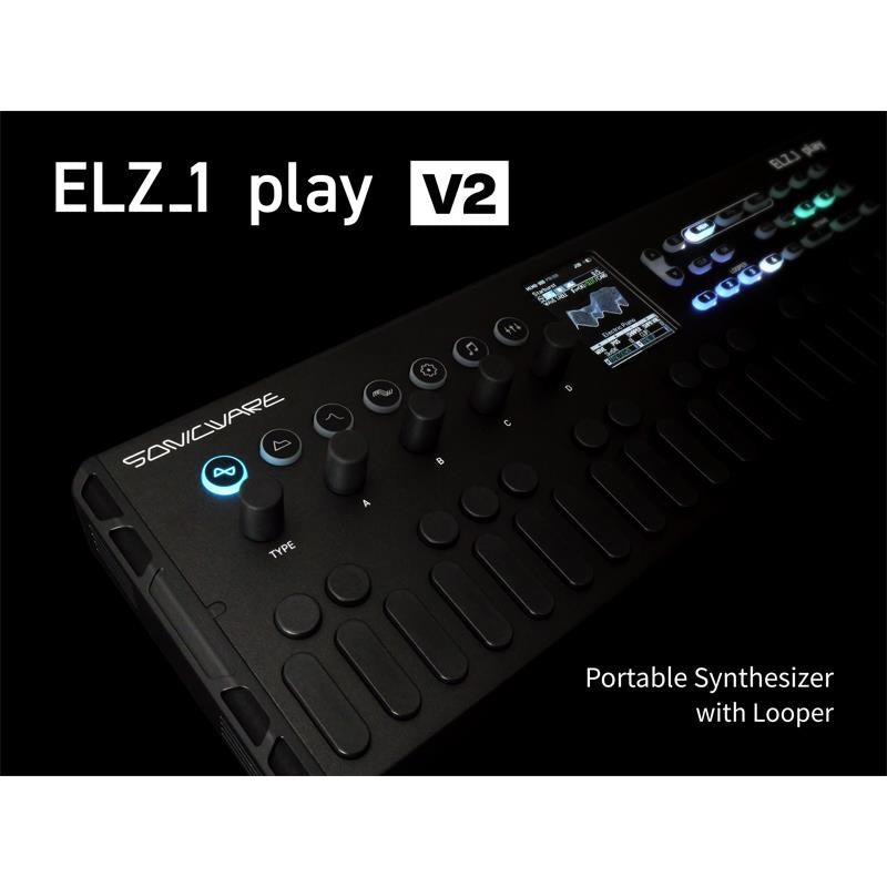 (Pre-order_item，_scheduled_for_release_mid-November)_(Commemorative_release，_limited_edition_soft_case_included)_ELZ_1_play_V2_(Limited_All_Black_Edition)_SonicWare_Elza_1_play_Portable_Synthesizer_with_Looper_(with_Waldorf_wavetable)_Limited_All_Black_Edition_03