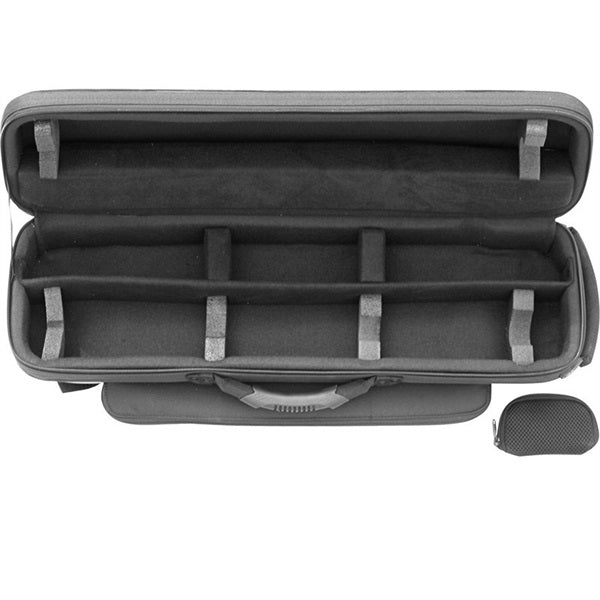 [Previous_Price!]_Baggs_EFSS_M-BLK_Metallic_Black_Fiber_Case_for_Soprano_Saxophone_04