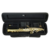 [Previous_Price!]_Baggs_EFSS_M-BLK_Metallic_Black_Fiber_Case_for_Soprano_Saxophone_05