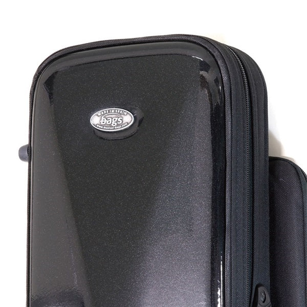 [Previous_Price!]_Baggs_EFSS_M-BLK_Metallic_Black_Fiber_Case_for_Soprano_Saxophone_06