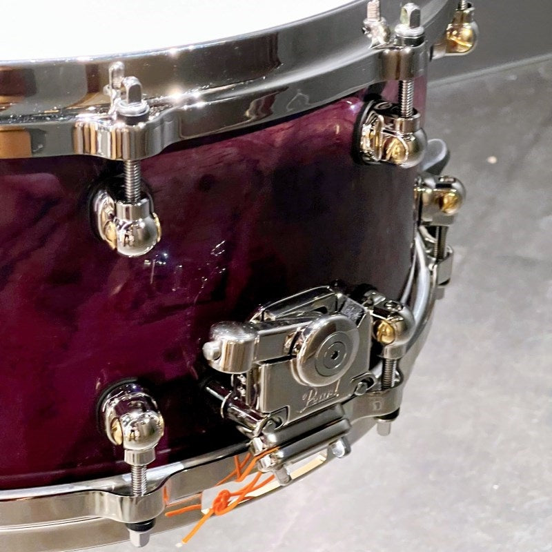 [Price_Reduced!]_RF1C1465S_N_#T01_[Reference_One_14x6_5_Snare_Drum_-_Limited_Color_Sapphire_Fade_over_Bubinga]_[Pearl_Factory_Tour_2024_Order]_02