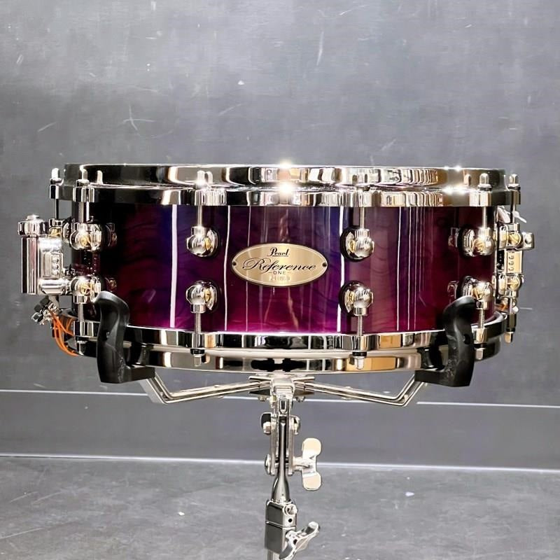 RF1C1450S_N_#T01_[Reference_One_14x5_Snare_Drum_-_Limited_Color_Sapphire_Fade_over_Bubinga]_[Pearl_Factory_Tour_2024_Order]_[In-Store_Display_Special_Price]_01