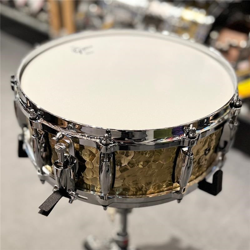 S1-0514-BRH_[Full_Range_Snare_Drum___Hammered_Brass_14x5]_[In-Store_Display_Special_Price]_02