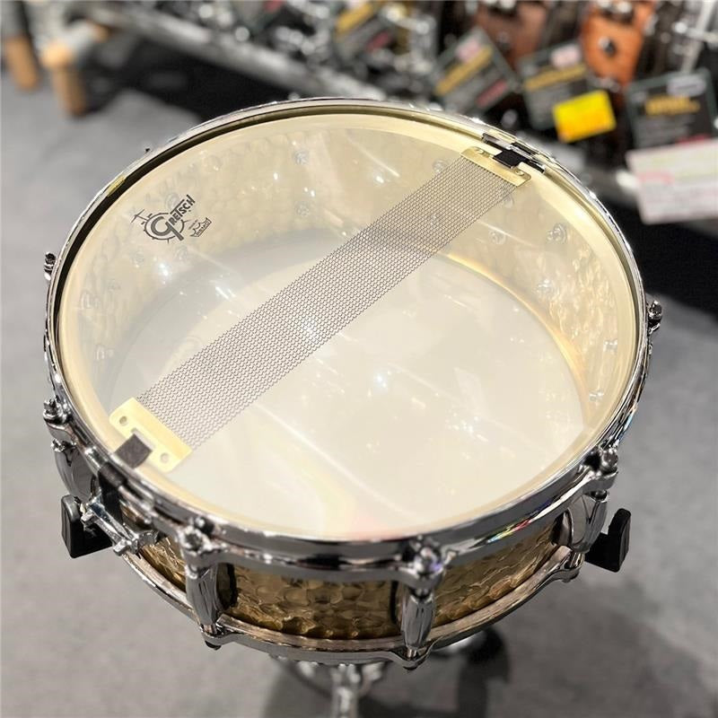 S1-0514-BRH_[Full_Range_Snare_Drum___Hammered_Brass_14x5]_[In-Store_Display_Special_Price]_03