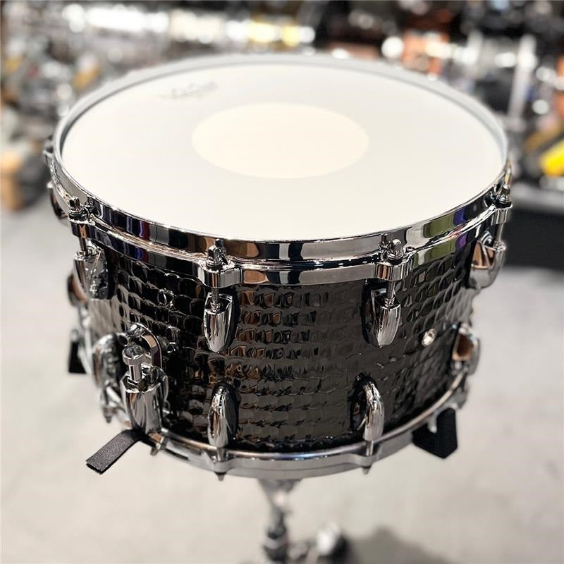 S1-0814-BSH_[Full_Range_Snare_Drums___Hammered_Black_Steel_14x8]_[In-Store_Display_Special_Price]_02