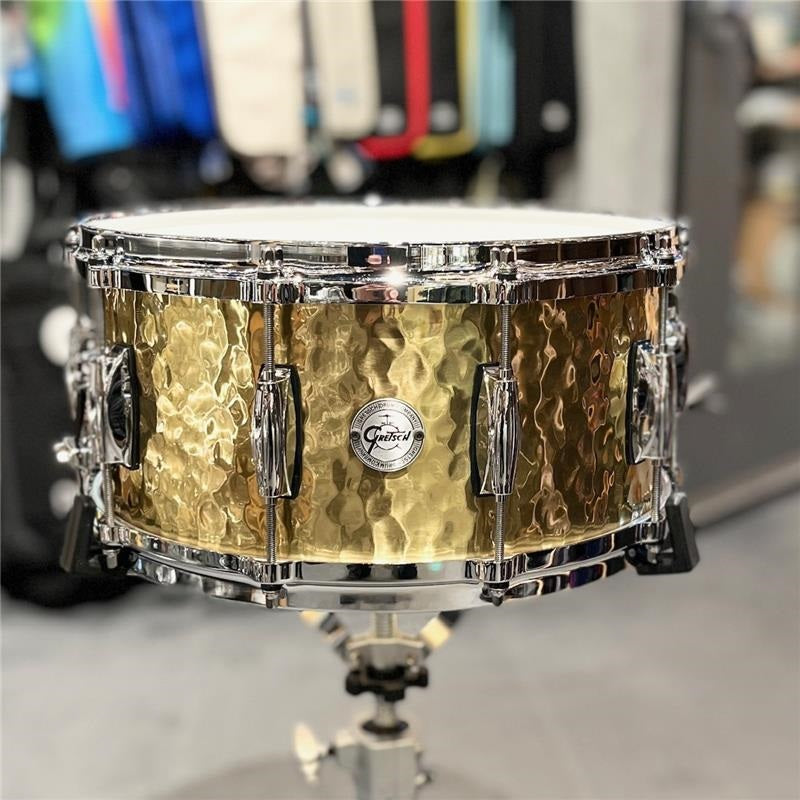 S1-6514-BRH_[Full_Range_Snare_Drum___Hammered_Brass_14_x_6_5]_[In-Store_Display_Special_Price]_01