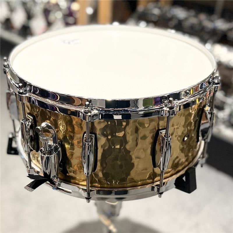 S1-6514-BRH_[Full_Range_Snare_Drum___Hammered_Brass_14_x_6_5]_[In-Store_Display_Special_Price]_02