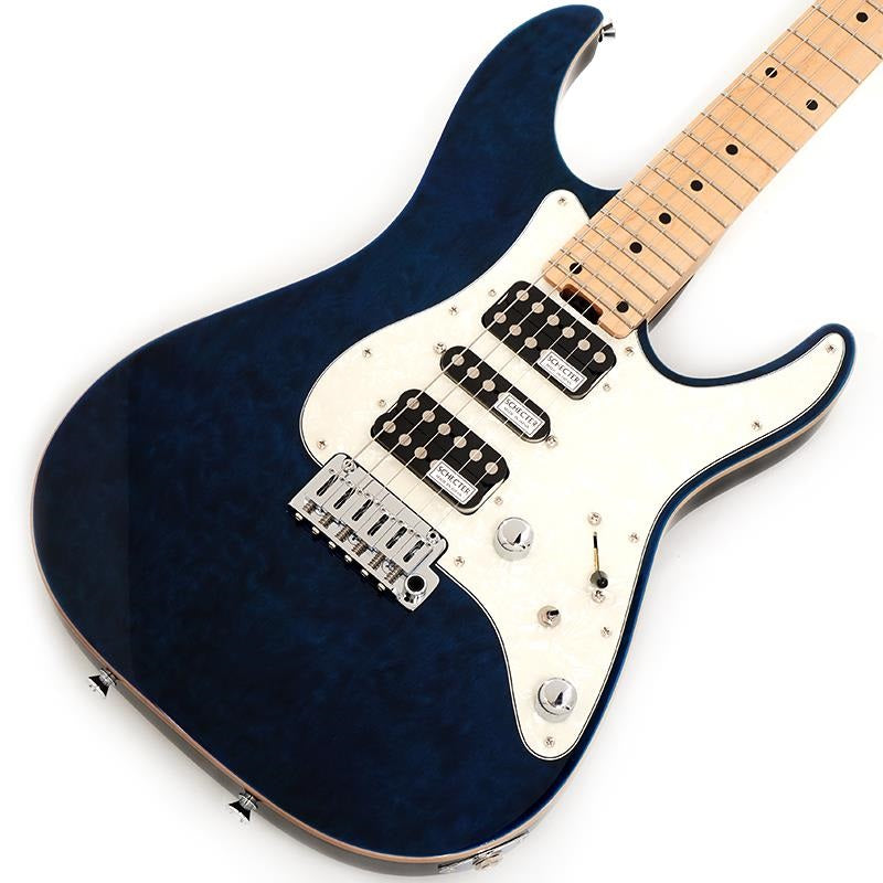 SD-2-24-AL-VTR (See-Thru Blue/Maple) by SCHECTER – Ikebe Musical