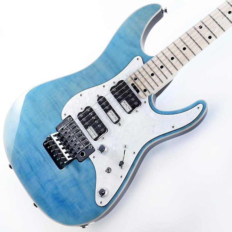 SD-2-24-AL (Aqua Blue/Maple) by SCHECTER – Ikebe Musical