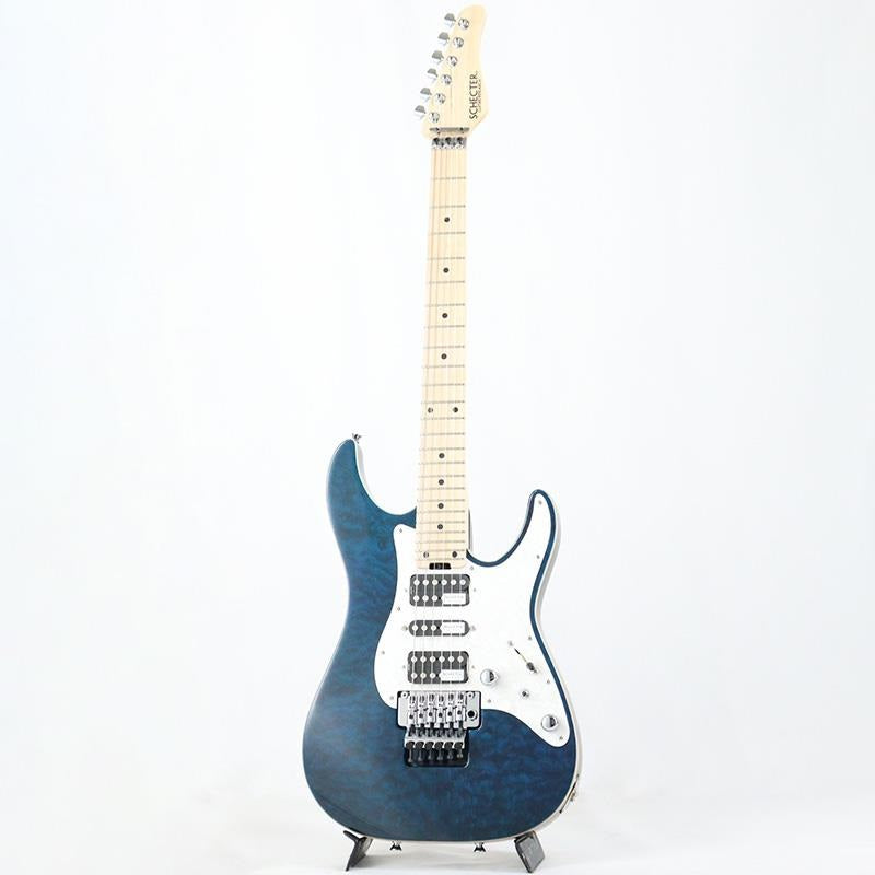 SD-2-24-AL (See-Thru Blue/Maple) by SCHECTER – Ikebe Musical