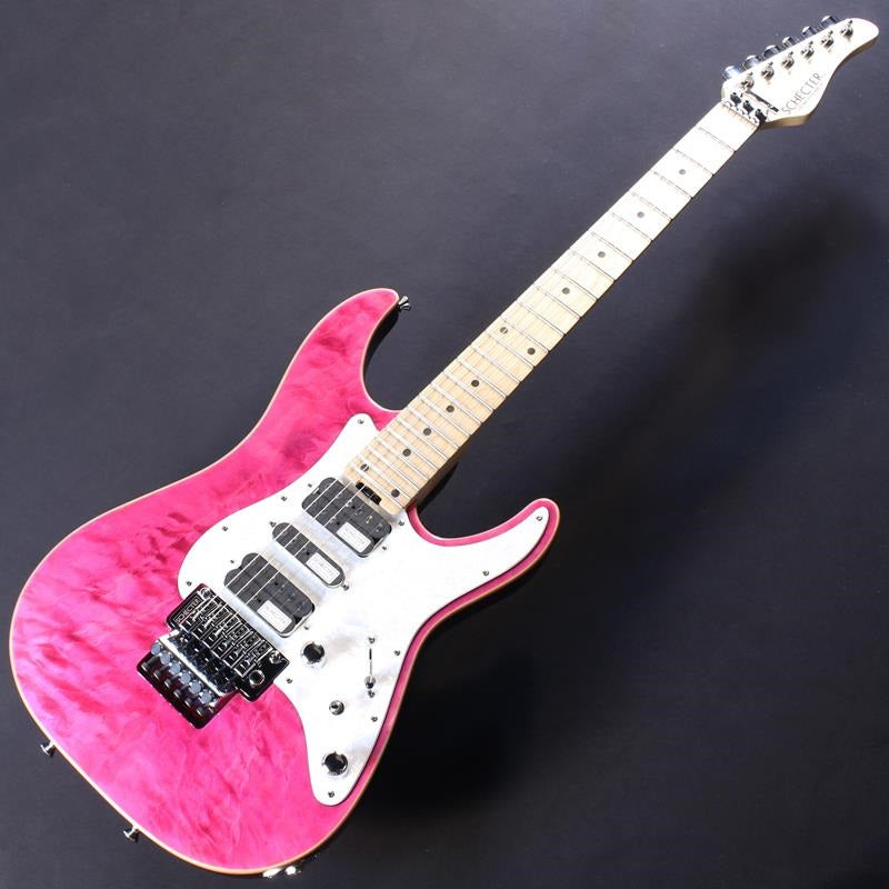 SD-2-24-AL (See-Thru Pink/Maple) #S2507307 by SCHECTER – Ikebe