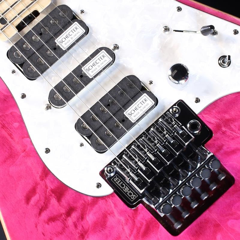 SD-2-24-AL (See-Thru Pink/Maple) #S2507307 by SCHECTER – Ikebe