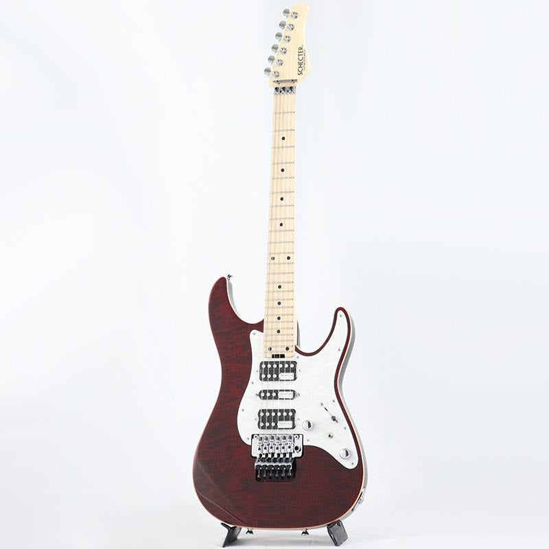 SD-2-24-AL (See-Thru Red/Maple) by SCHECTER – Ikebe Musical
