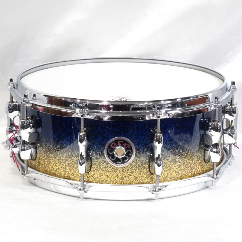 SD1455MA_M-LG_[Maple_Snare_Drum_14''×5_5''_-_Lazurite_Gold]_01
