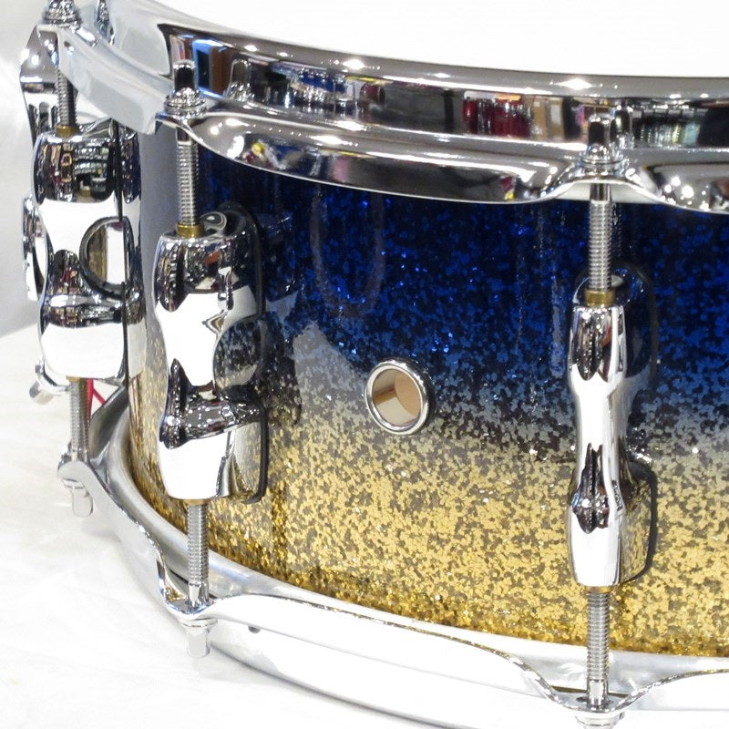 SD1455MA_M-LG_[Maple_Snare_Drum_14''×5_5''_-_Lazurite_Gold]_04