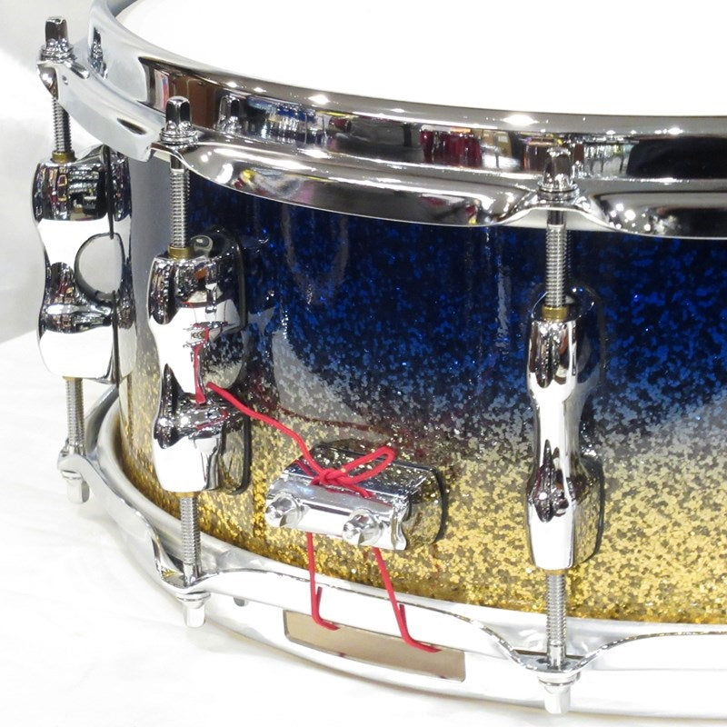 SD1455MA_M-LG_[Maple_Snare_Drum_14''×5_5''_-_Lazurite_Gold]_05