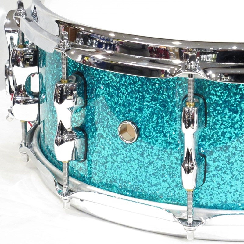 SD1455MA_M-TC_[Maple_Snare_Drum_14''×5_5''_-_Turquoise_Champagne]_04