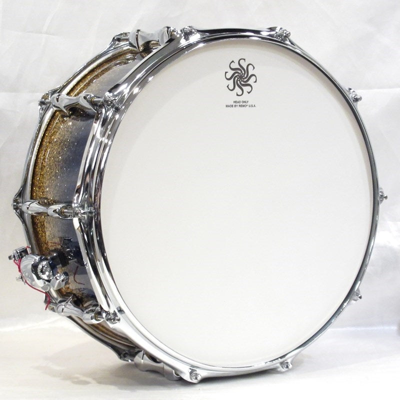 SD1465MA_M-LG_[Maple_Snare_Drum_14''×6_5''_-_Lazurite_Gold]_06