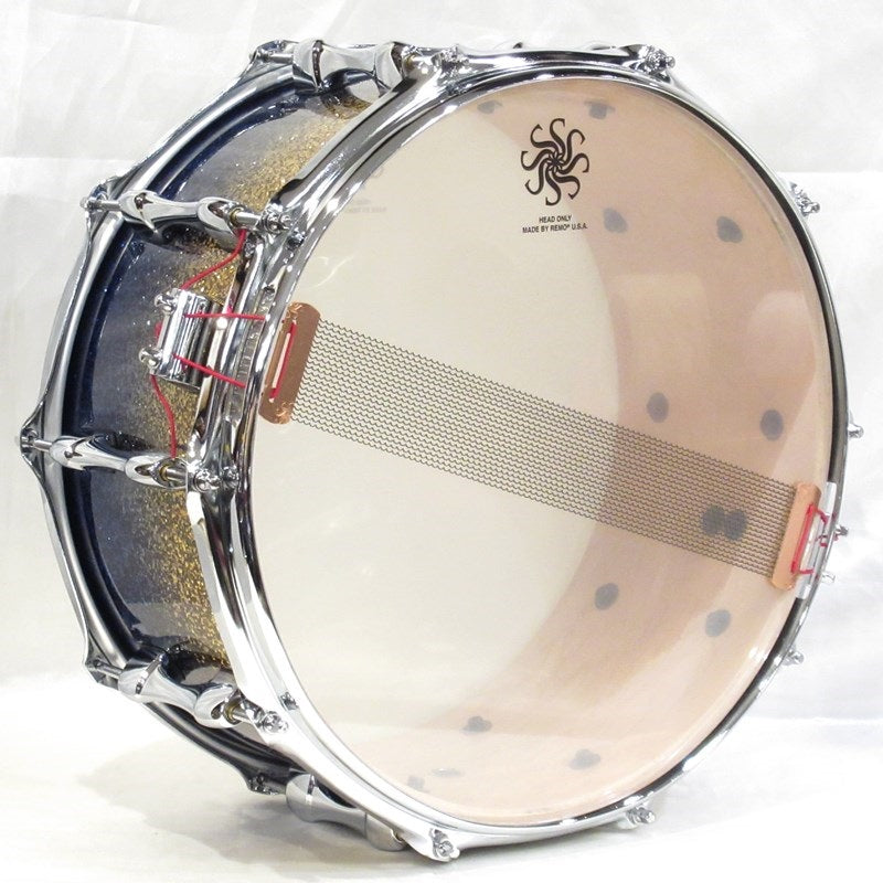 SD1465MA_M-LG_[Maple_Snare_Drum_14''×6_5''_-_Lazurite_Gold]_07