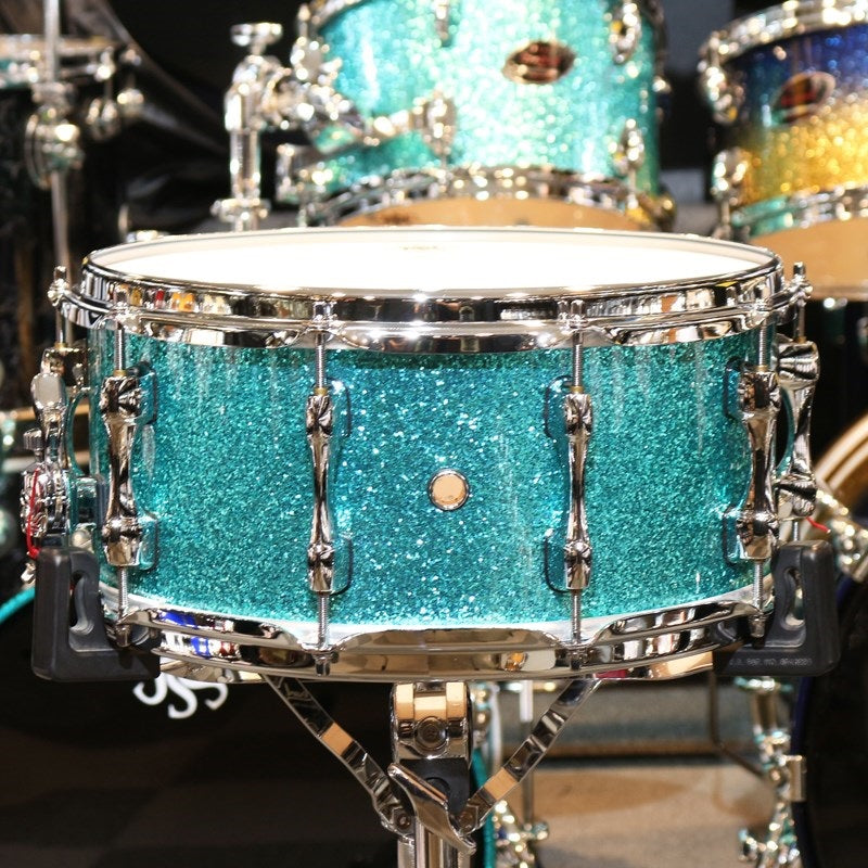 SD1465MA_M-TC_[Maple_Snare_Drum_14''×6_5''_-_Turquoise_Champagne]_02