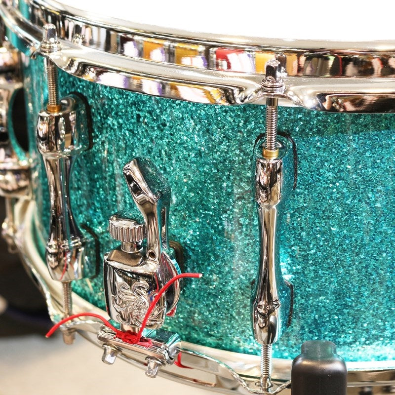 SD1465MA_M-TC_[Maple_Snare_Drum_14''×6_5''_-_Turquoise_Champagne]_03