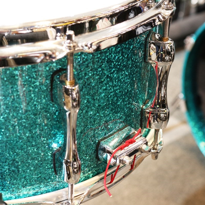 SD1465MA_M-TC_[Maple_Snare_Drum_14''×6_5''_-_Turquoise_Champagne]_04