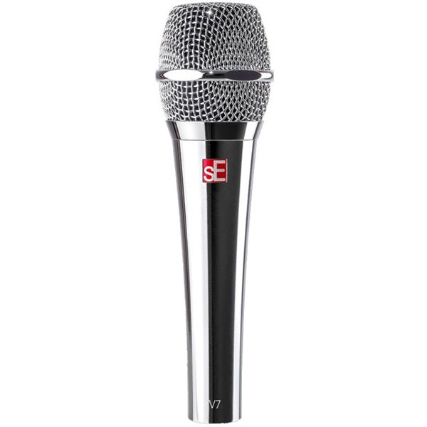 SE Electronics V7 Chrome (Dynamic Microphone, Supercardioid, Vocal ...