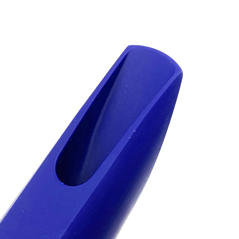 SIOS_Smoky_Alto_Saxophone_Mouthpiece，_Blue_&_White，__Opening__8__04