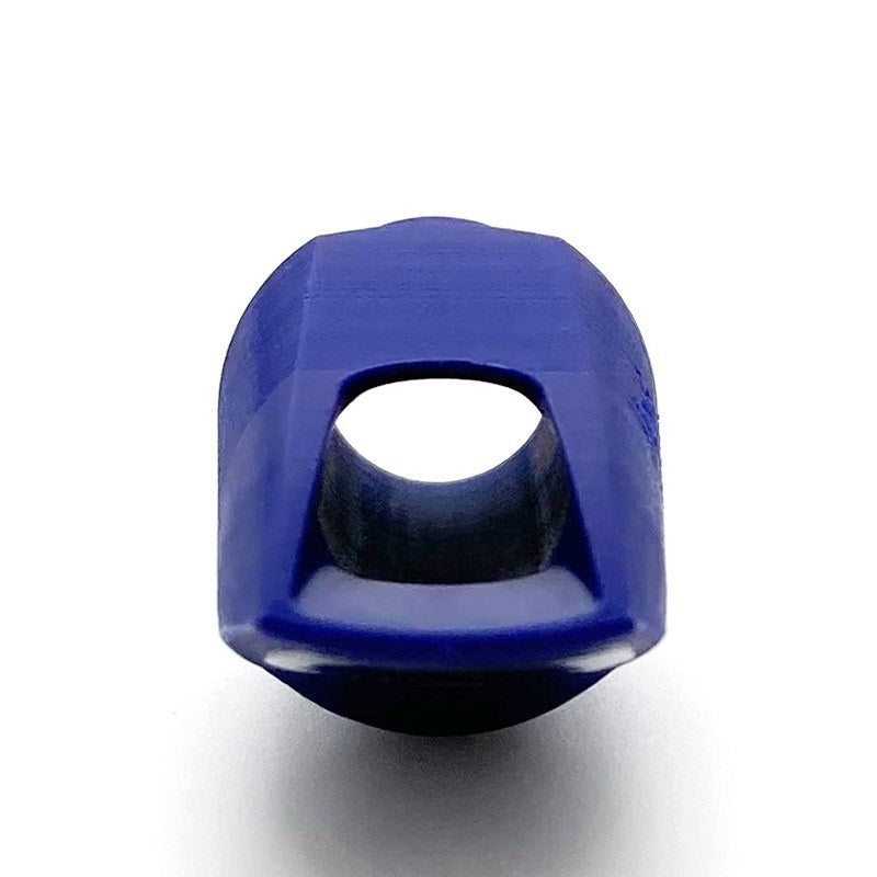 SIOS_Smoky_Alto_Saxophone_Mouthpiece，_Blue_&_White，__Opening__8__06