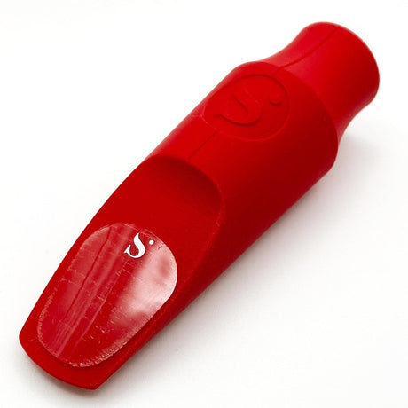 SIOS_Spark_Alto_Saxophone_Mouthpiece_(Red_&_White)_with__Opening__6__02