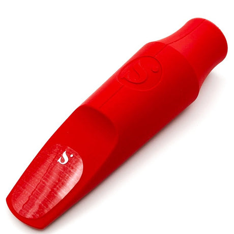 SIOS_Spark_Red_&_White_Tenor_Saxophone_Mouthpiece_with_Opening_8_02