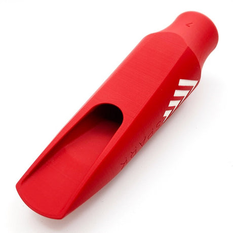 SIOS_Spark_Red_&_White_Tenor_Saxophone_Mouthpiece_with_Opening_8_03