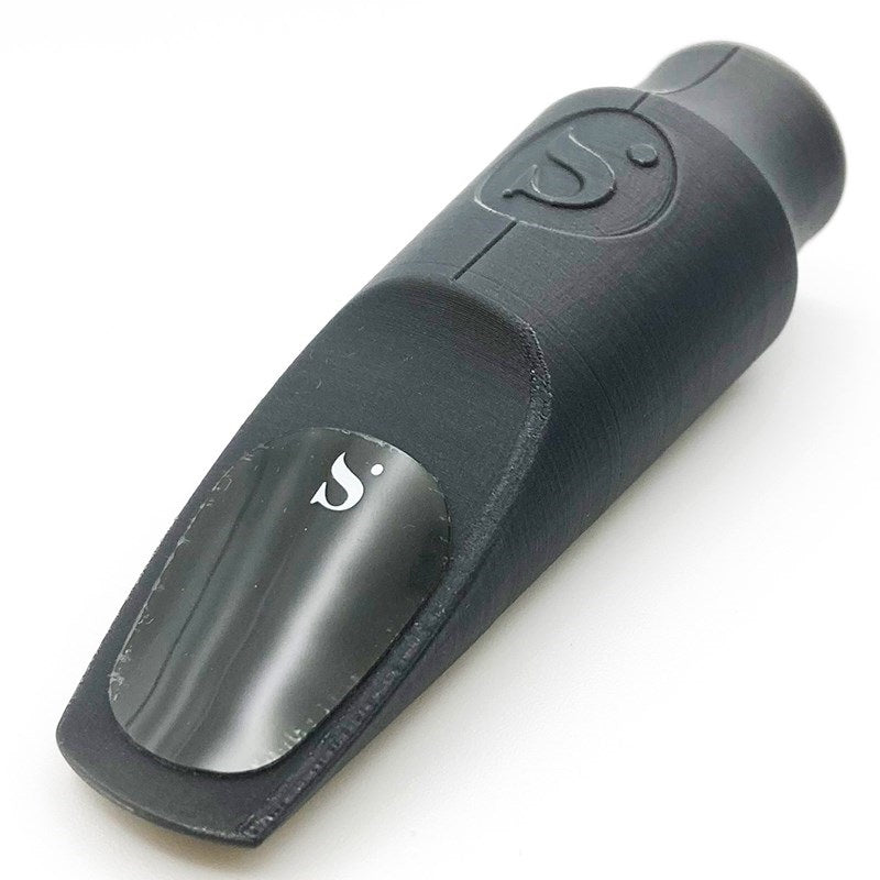 SIOS_Steady_Alto_Saxophone_Mouthpiece，_Gray_&_White，__Opening__7__02