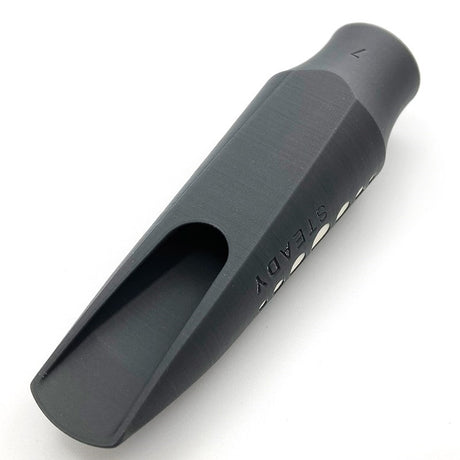 SIOS_Steady_Tenor_Saxophone_Mouthpiece，_Gray_&_White，__Opening__7__03