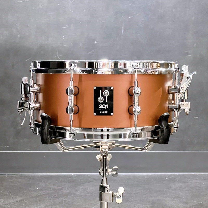 SQ1-1306SDW_SGM_[SQ1_Snare_Drum_13x6___Satin_Copper_Brown]_[In-Store_Display_Price]_01