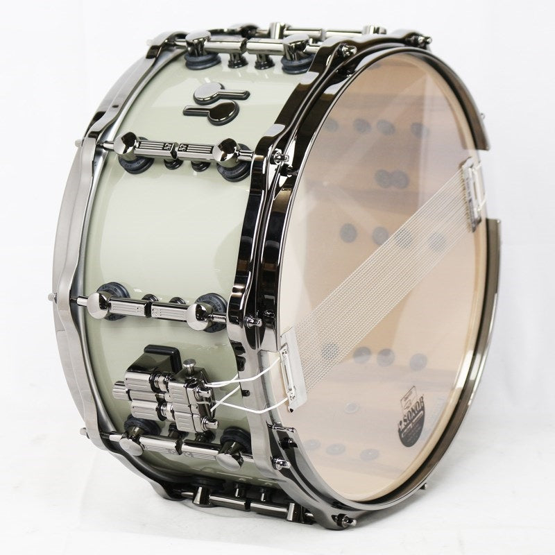 SQ2_14x7_Birch_Medium_Snare_Drum_-_Concrete_gray_(RAL_7023)___Black_Parts_04