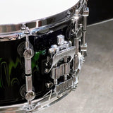 SQ2_System_Snare_Drum_-_Beech_Heavy_14x7_-_Green_Tribal_Stripe_[Special_Order]_[In-Store_Display_Special_Price]_02