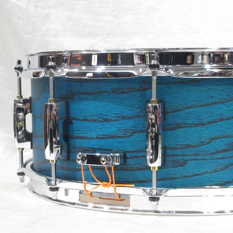 STS1455S_C_#T26_[Session_Studio_Select_14__x_5_5__Snare_Drum_-_Teal_Blue_Ash]_[Pearl_Factory_Tour_2024_Order]_05