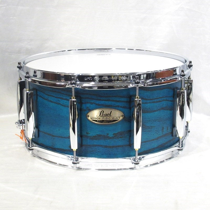 STS1465S_C_#T26_[Session_Studio_Select_14__x_6_5__Snare_Drum_-_Teal_Blue_Ash]_[Pearl_Factory_Tour_2024_Order]_01