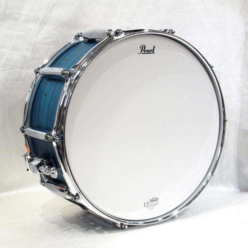 STS1465S_C_#T26_[Session_Studio_Select_14__x_6_5__Snare_Drum_-_Teal_Blue_Ash]_[Pearl_Factory_Tour_2024_Order]_06